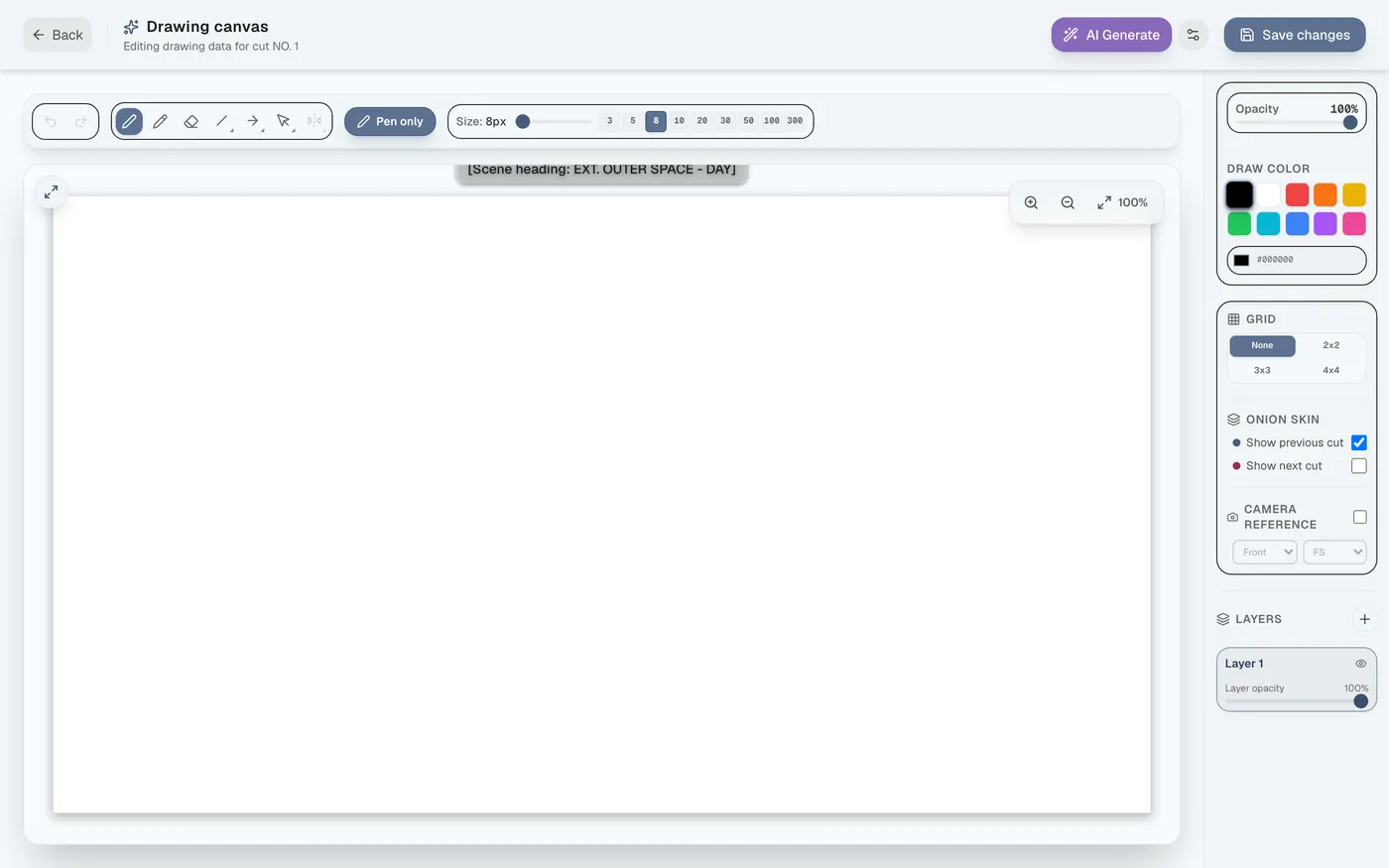 Figure 4.4: Enabling pen-only mode