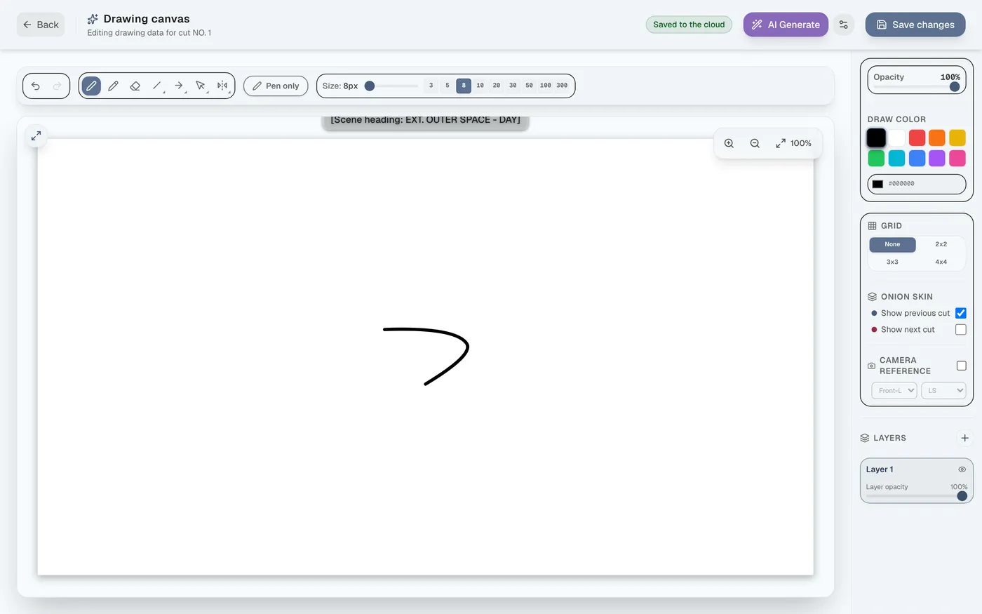 Figure 4.15: Action/dialogue check areas at top and bottom of the screen