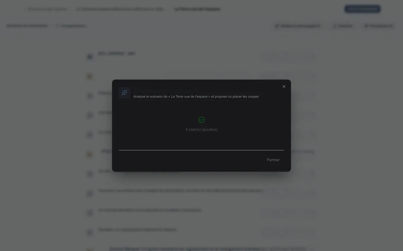Figure 2.14 : Exécution de l'application de la proposition